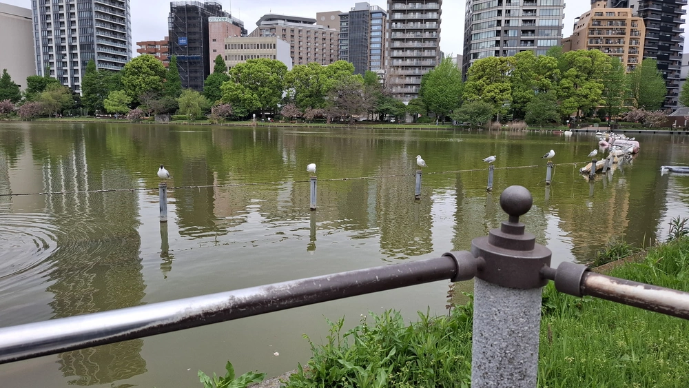 Limite sud de Ueno Kōen