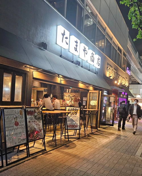 Début de soirée vers Ginza