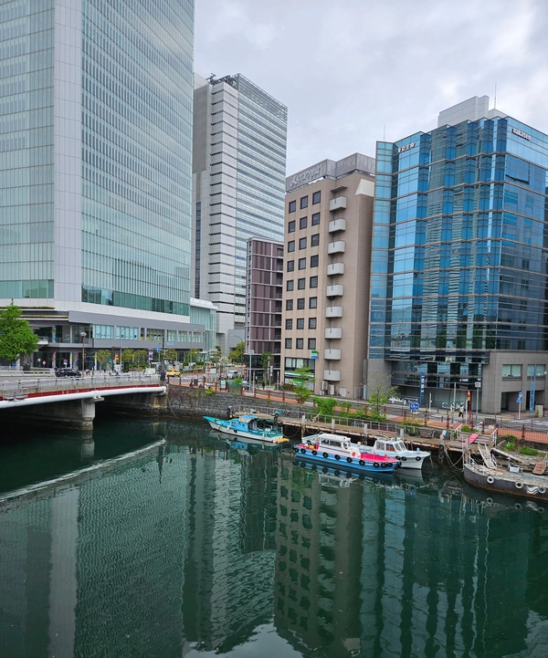 La rivière Ōoka à Yokohama